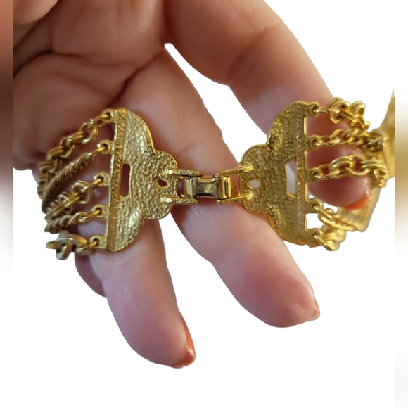 Vintage Multi Strand Chain Necklace 30" - Picture 3 of 7